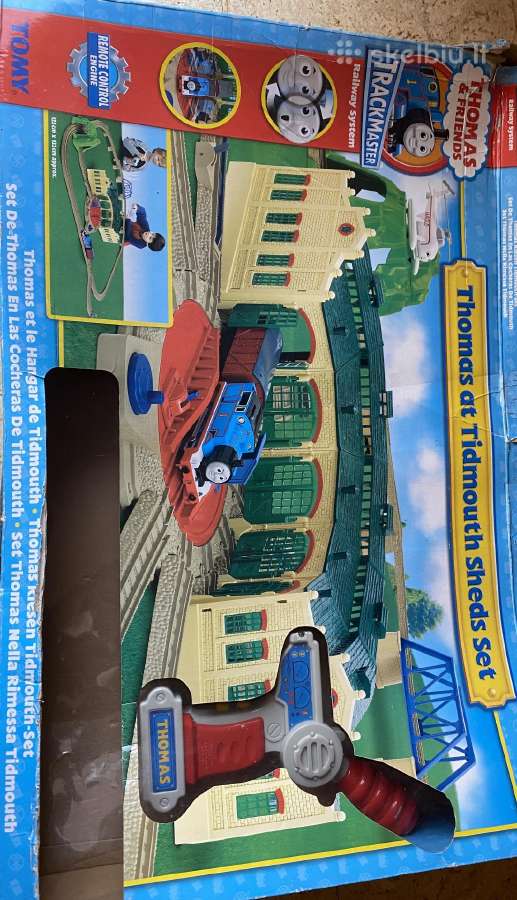 Thomas at tidmouth sheds set 2007 traukinis