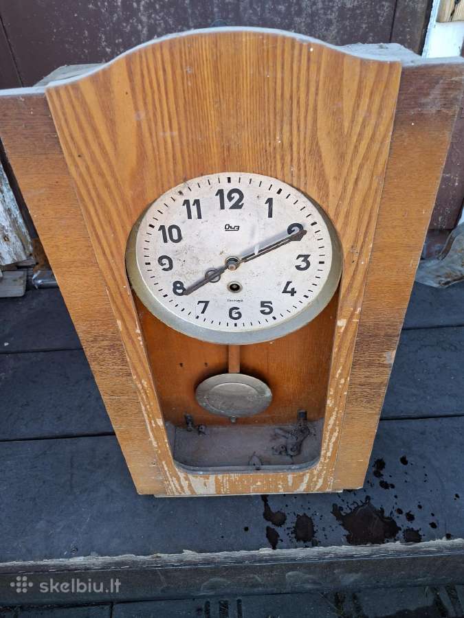 Senas Laikrodis Detalem
