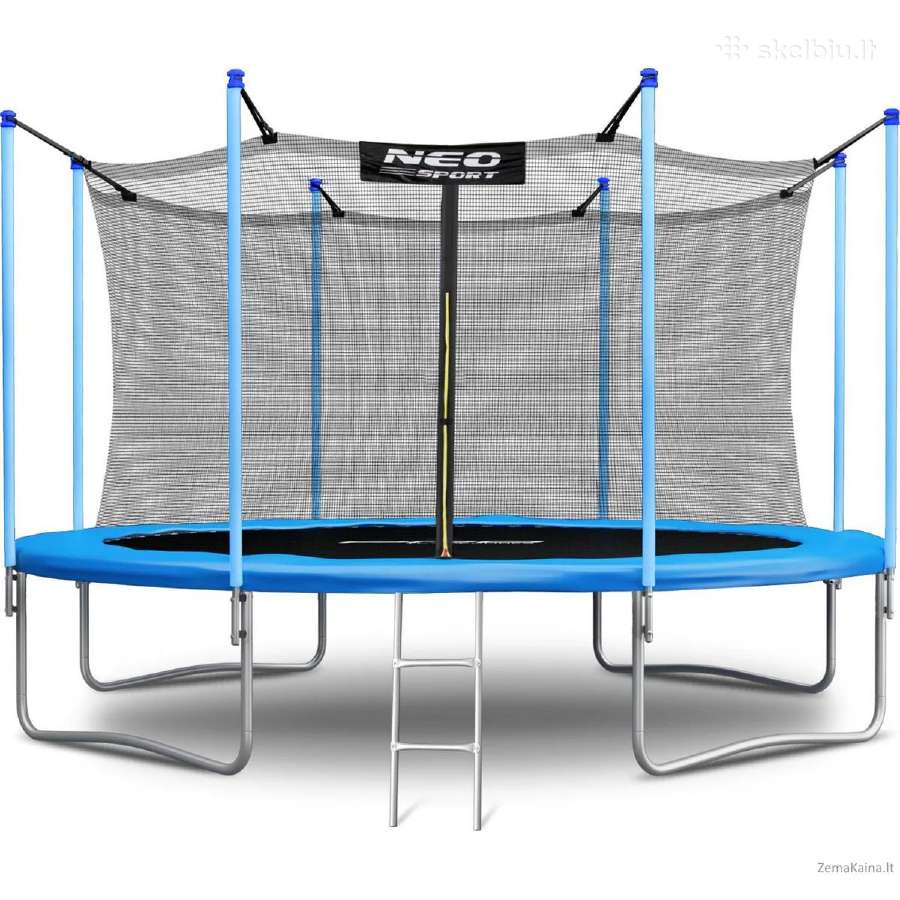 Didelis batutas 4.65 m – Su Tinklu + Kopėčiom