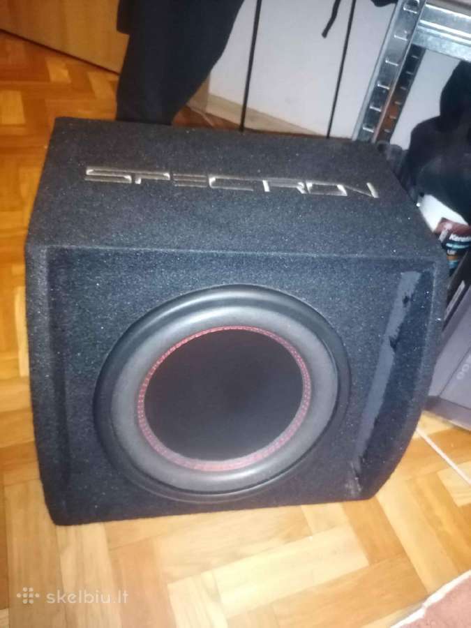 Spectron Sp-rs25 žemų dažnių basavykas