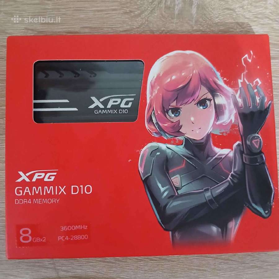 16gb(8x2) 3600mhz Ddr4 ramai - nuotraukos Nr. 2