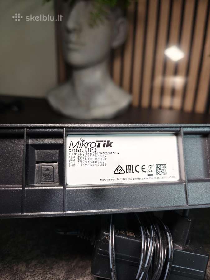 Mikrotik Chateau Lte12 modemas-routeris - nuotraukos Nr. 4