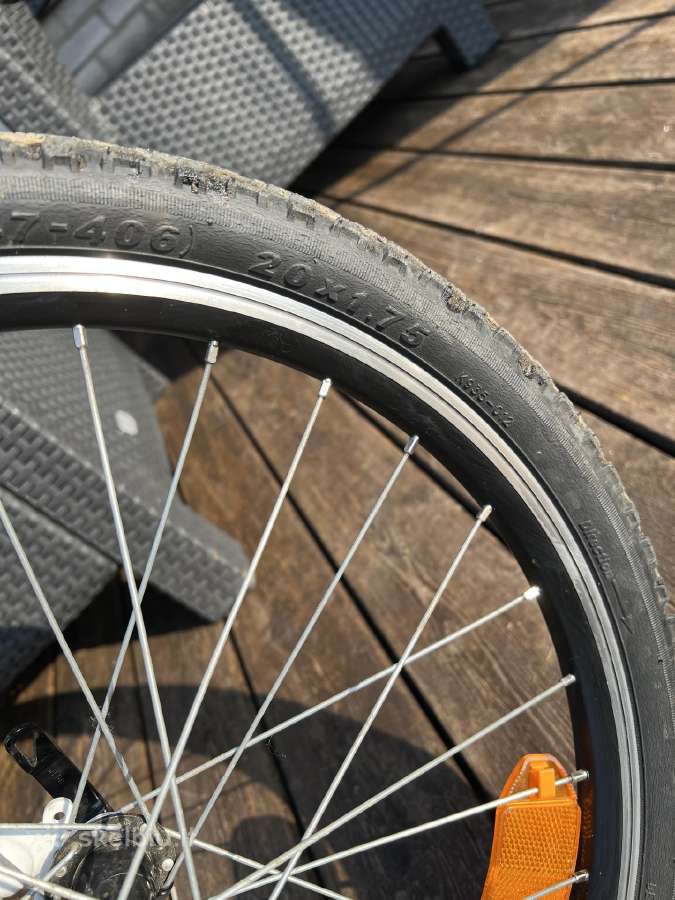 Parduodamas vaikiškas dviratis Shockblaze Jessy 20 - nuotraukos Nr. 8