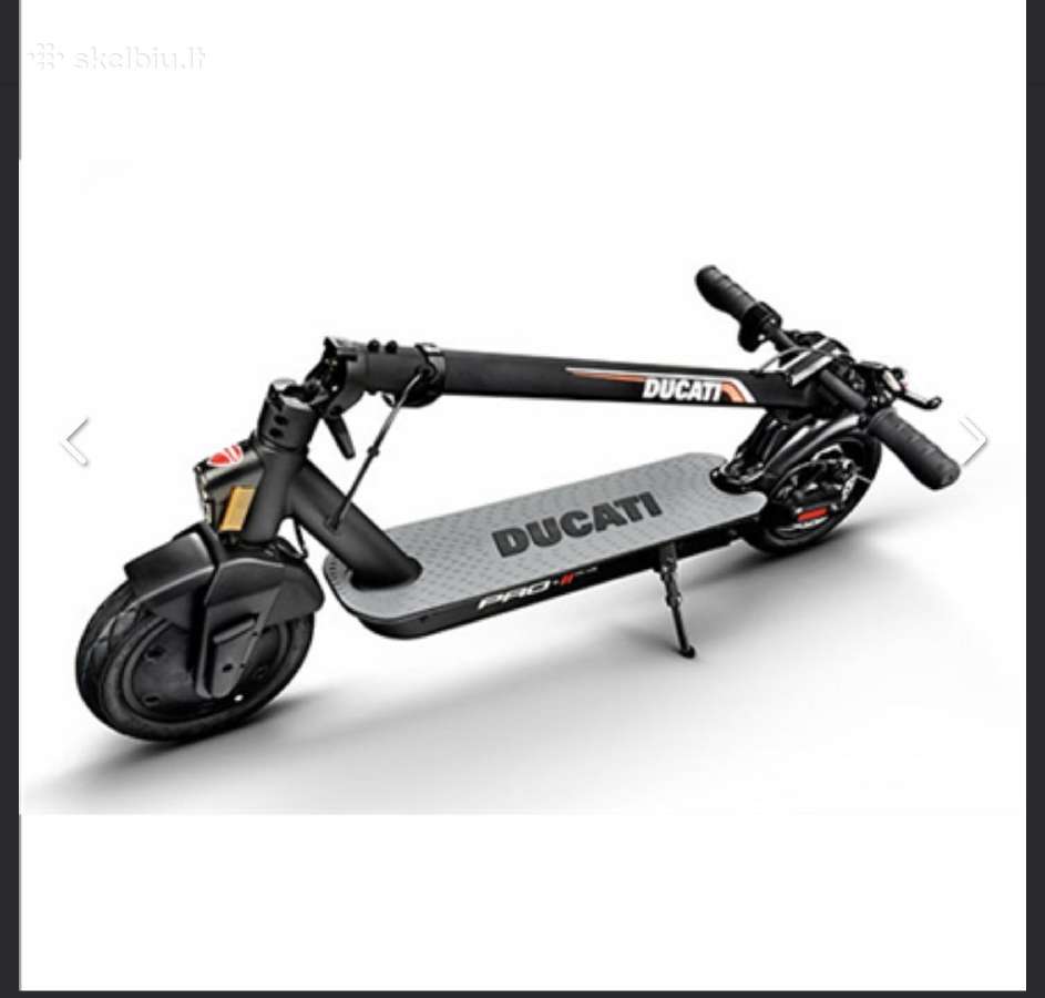 Elektrinis paspirtukas Ducati Pro-II Plus - nuotraukos Nr. 9