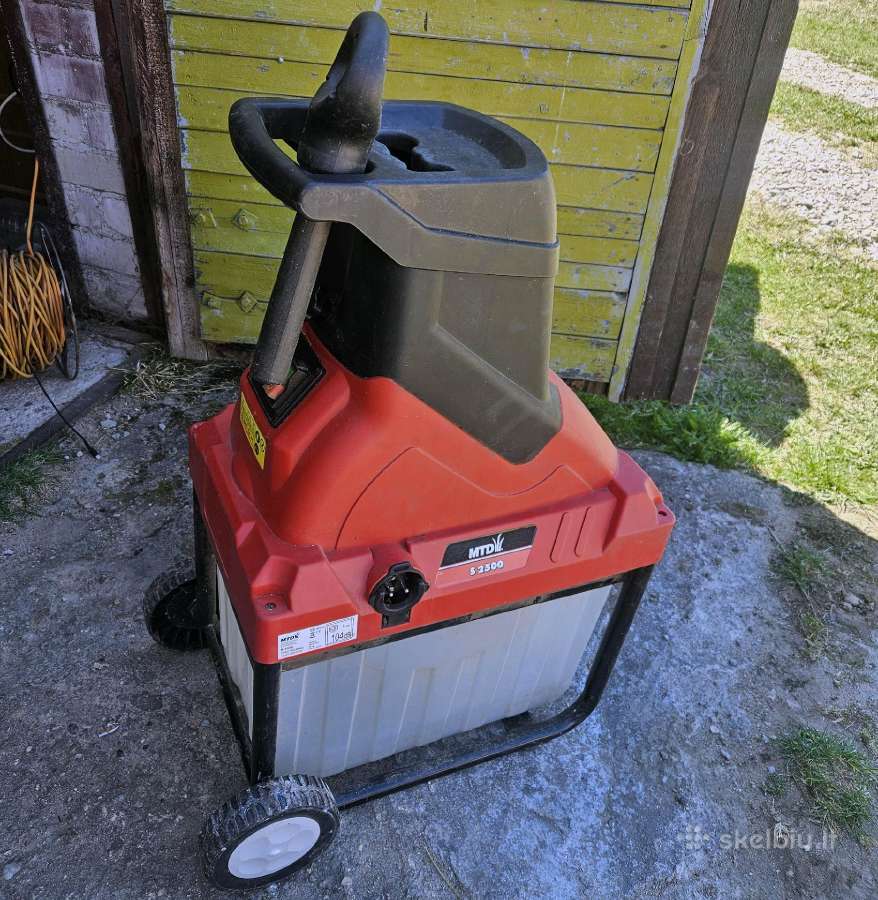 Šakų smulkintuvas mtd s 2500