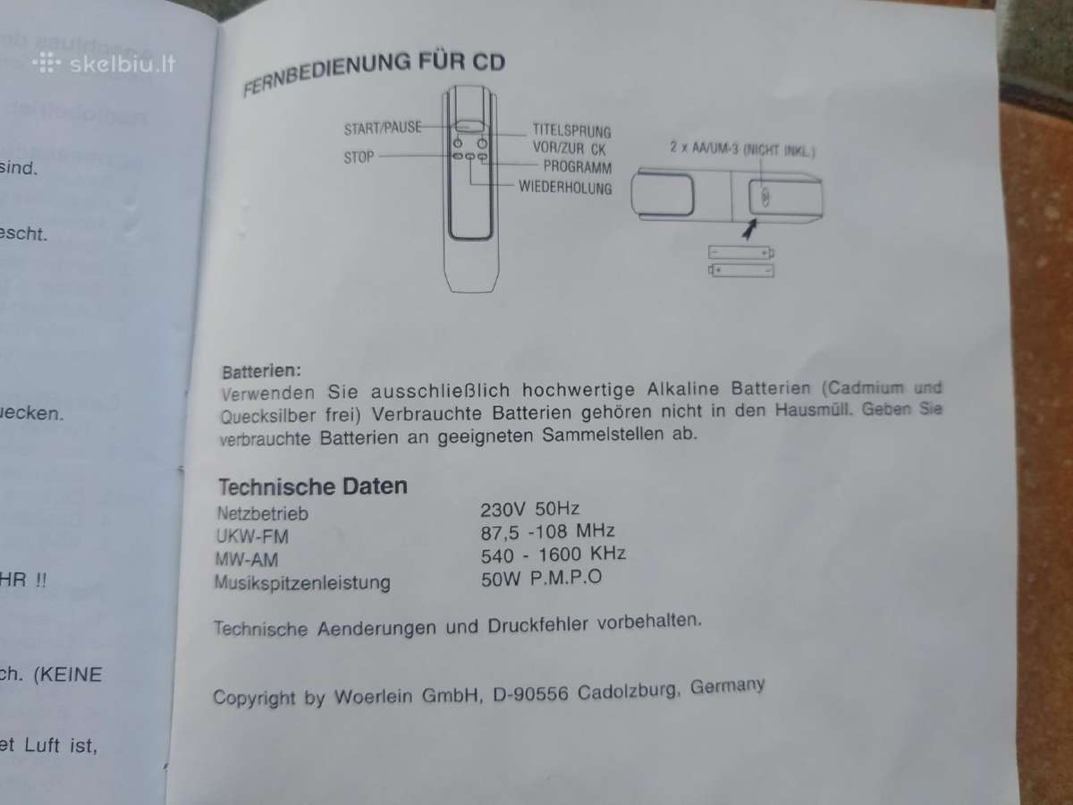 Patefonas plokštelių grotuvas magnetofonas radija - nuotraukos Nr. 12