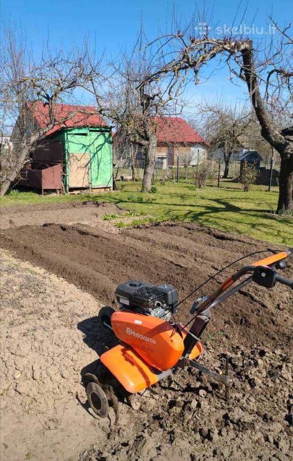 Traktoriukas žemės freza - nuotraukos Nr. 6
