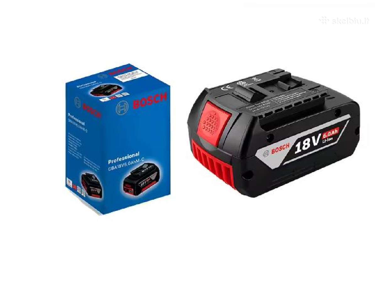 Bosch akumuliatorius 6 Ah 18 V