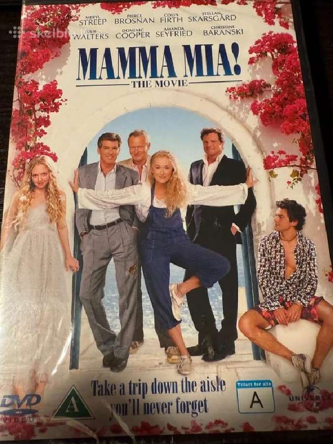 Mamma Mia Dvd filmas