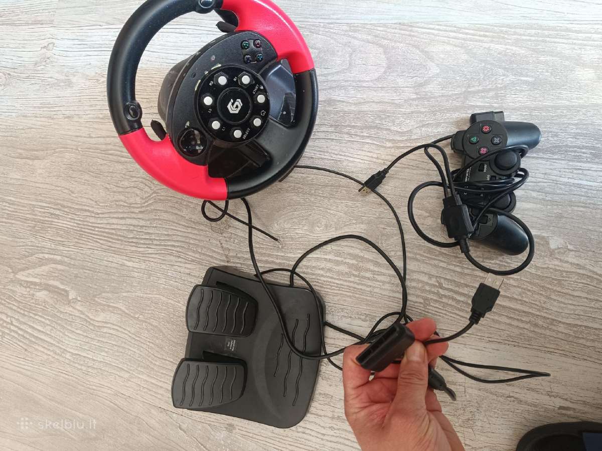 Zaidimu vairas pc ps2