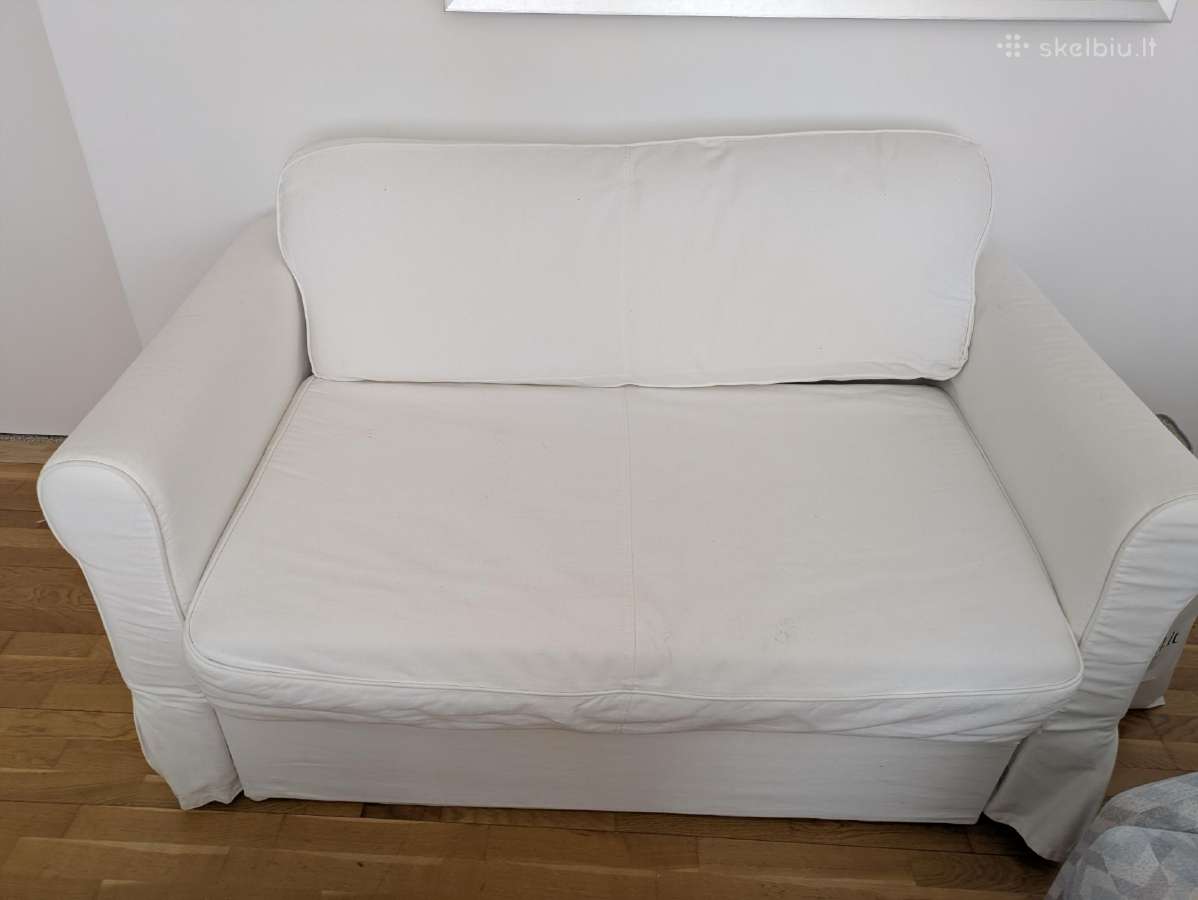 Ikea hagalund dvivietė sofa-lova su patalynės dėže - nuotraukos Nr. 7