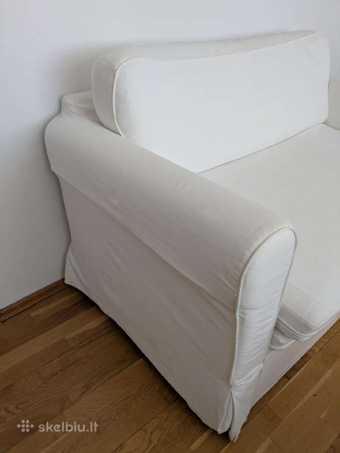 Ikea hagalund dvivietė sofa-lova su patalynės dėže - nuotraukos Nr. 8