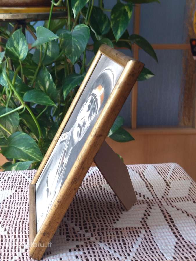 Antikvarinis kolekcinis stalino fotoportretas - nuotraukos Nr. 3