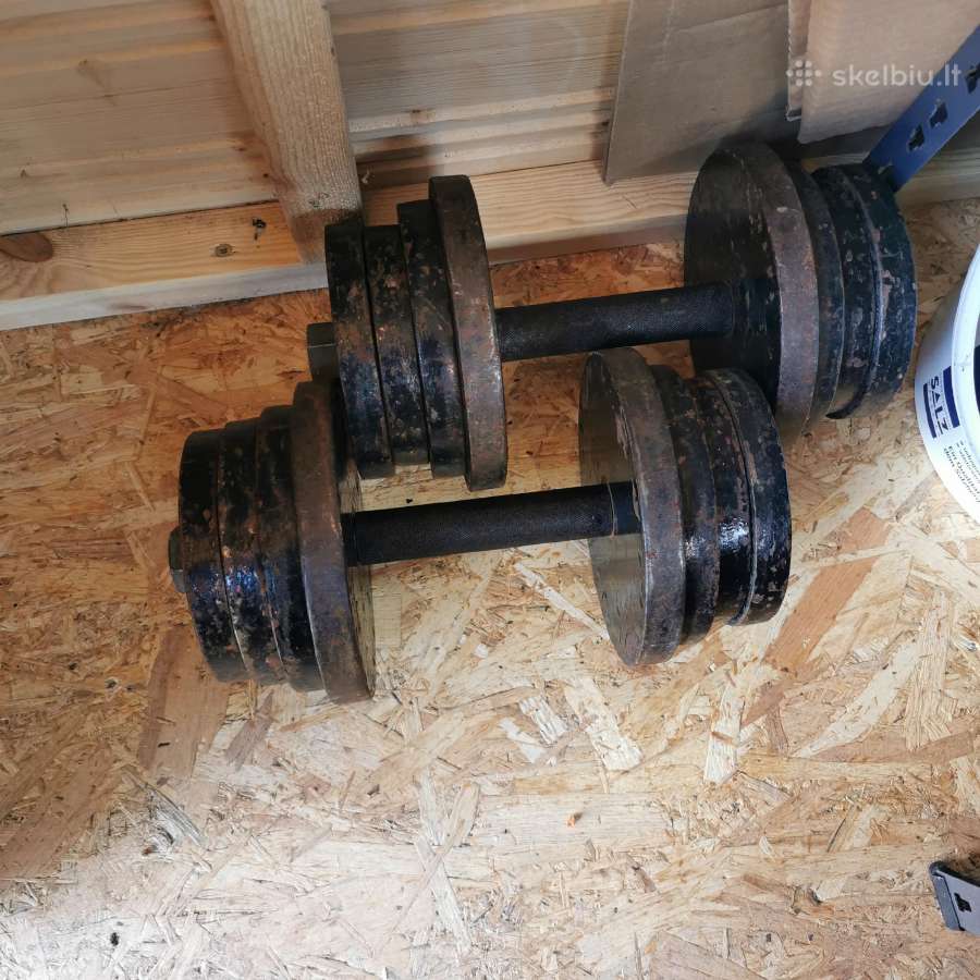 Hanteliai po 23kg