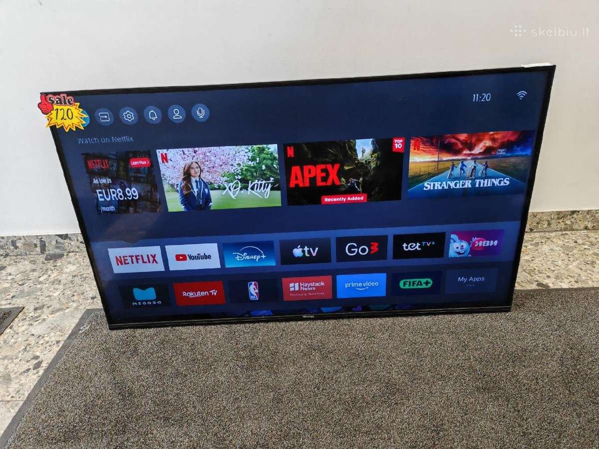 Hisense Smart TV 43a7100f Televizorius