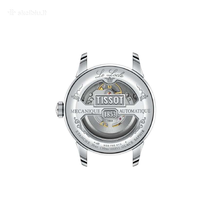 Naujas Tissot Lelocle 39.3 mm, Naujausias Modelis! - nuotraukos Nr. 3