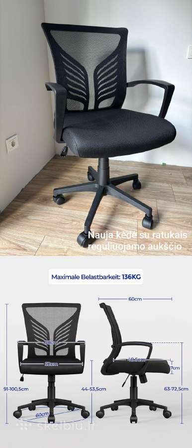 Kėdės, krėslai, spintelė, kavos staliukas - nuotraukos Nr. 6