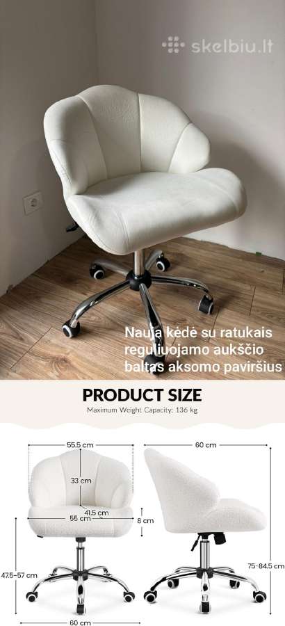 Kėdės, krėslai, spintelė, kavos staliukas - nuotraukos Nr. 7