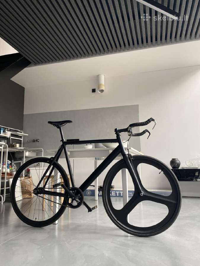 Dviratis : Custom "Margi Sakalai" Single speed