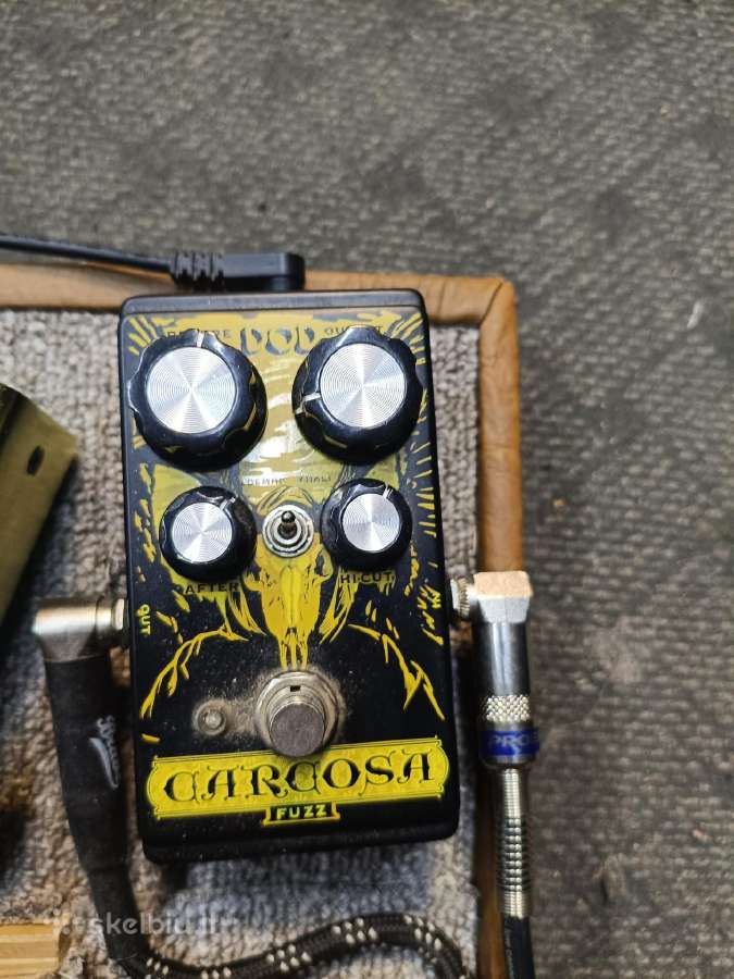 Dod carcosa fuzz pedalas