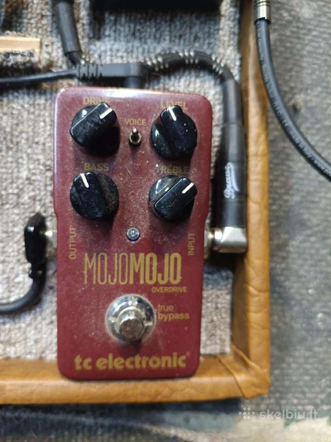Tc electronics mojomojo overdrive pedalas