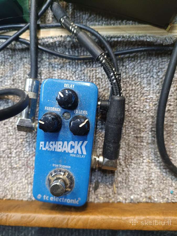 Tc electronics flashback mini delay pedalas