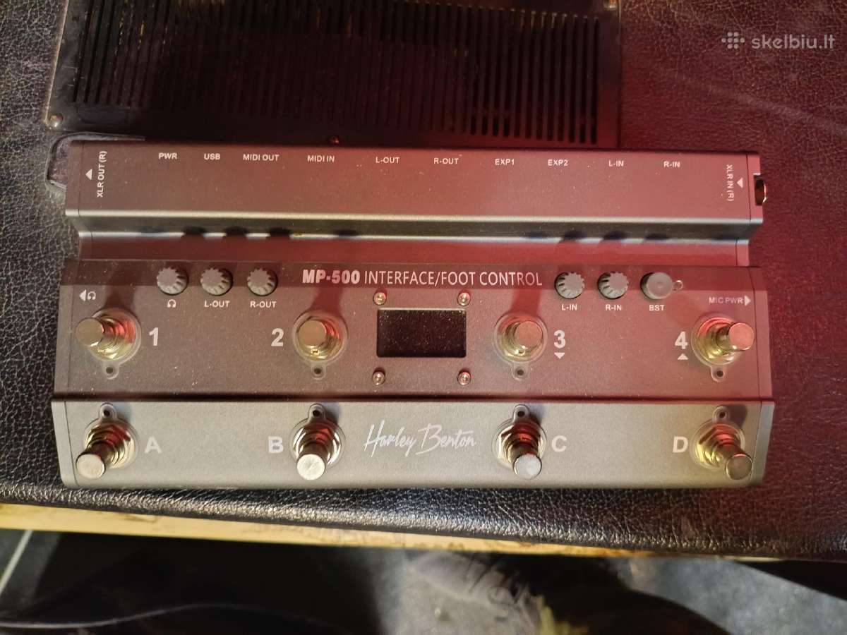 Harley Benton mp-500 interface