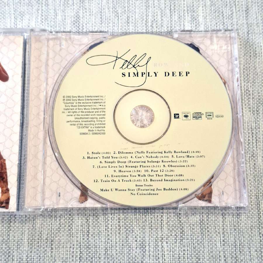 Kelly Rowland - Simple Deep (CD, Albumas) - nuotraukos Nr. 3