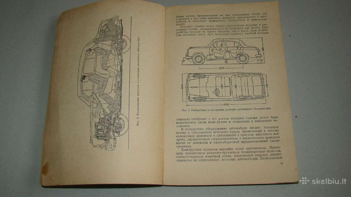 Automobilis Moskvich-402 - nuotraukos Nr. 6