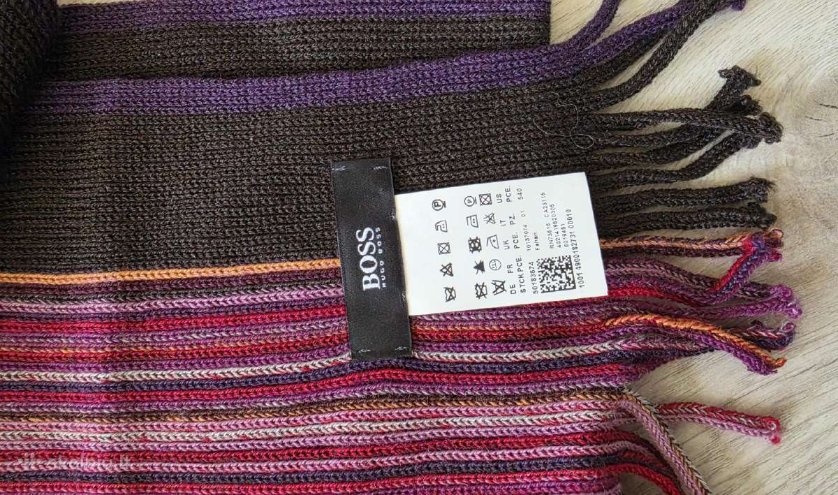 Šalikas Hugo Boss - nuotraukos Nr. 3