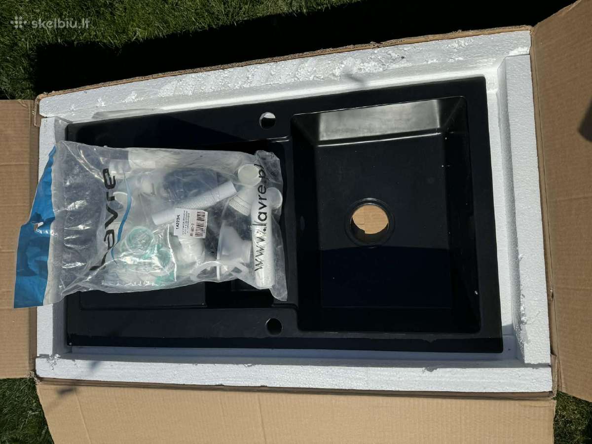 Plautuvė Mexen Matias granitinė 1,5 kameros - nuotraukos Nr. 6