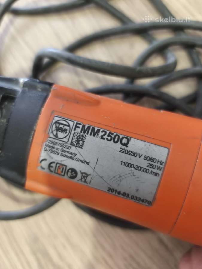 Fein Fmm250q - nuotraukos Nr. 4