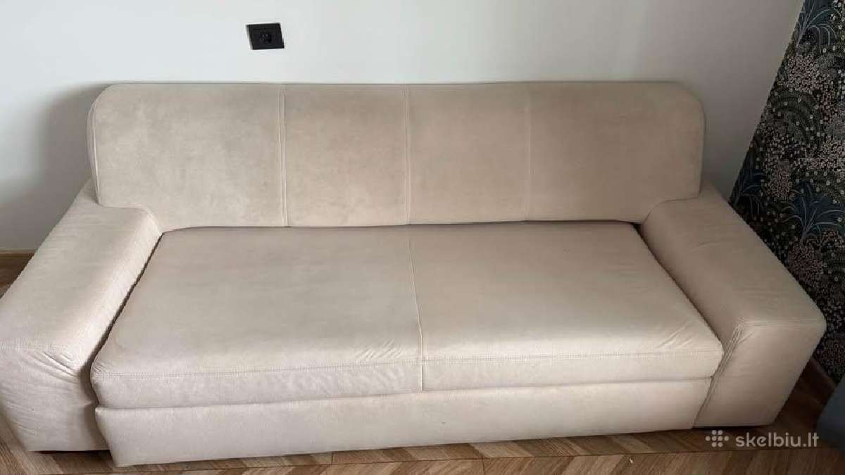 Lova su čiužiniu, stalas, spinta, sofa