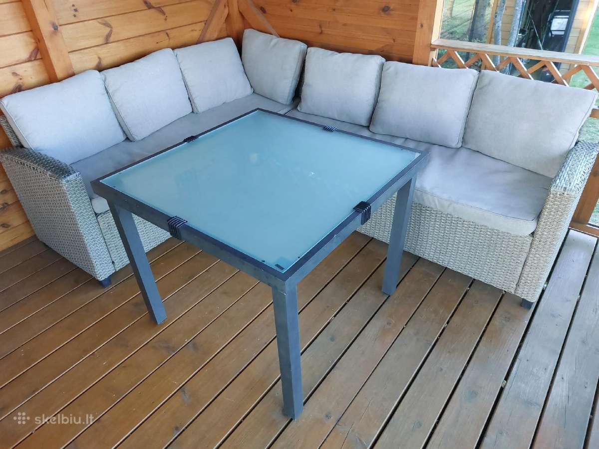 Lauko stalas 90x90