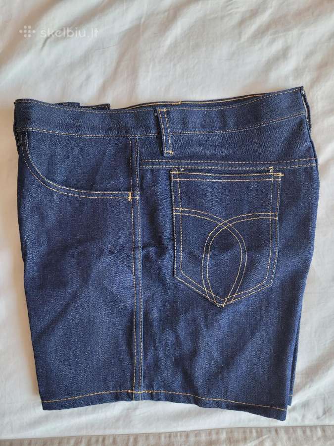 Šortai džinsiniai 52-54 d., L-XL, nauji - nuotraukos Nr. 3