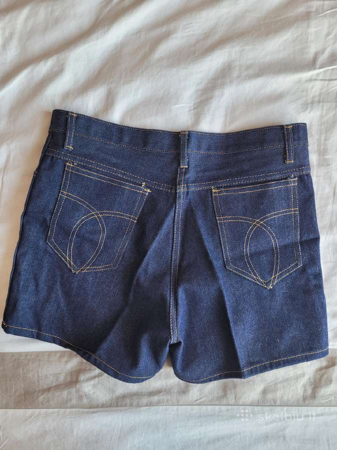 Šortai džinsiniai 52-54 d., L-XL, nauji - nuotraukos Nr. 2