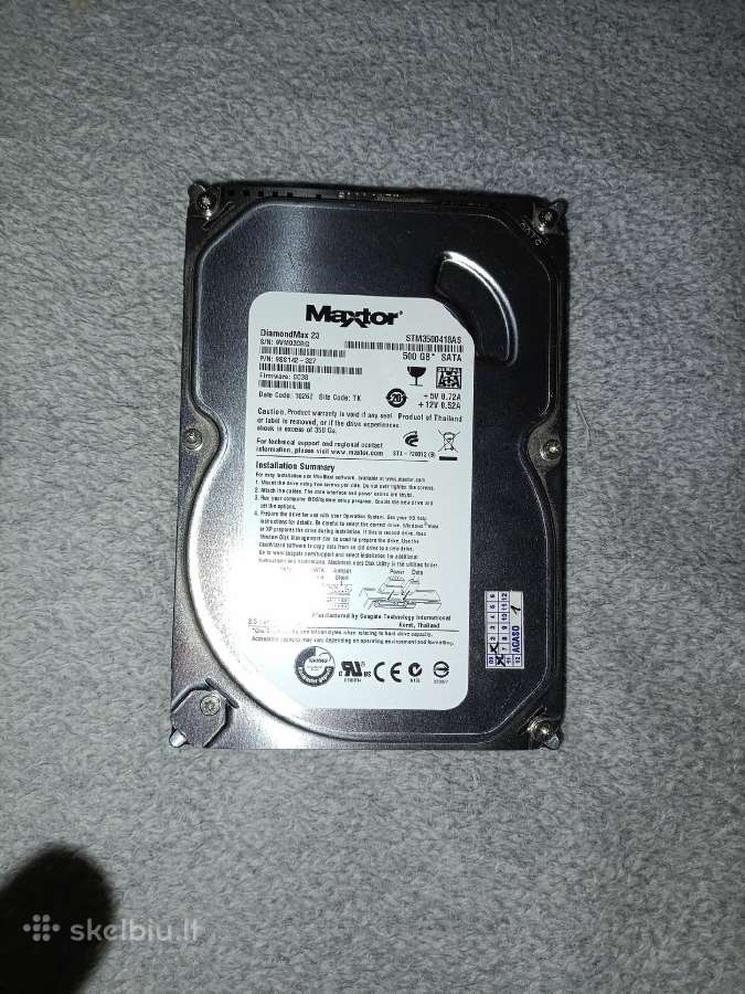 Maxtor HDD 500gb