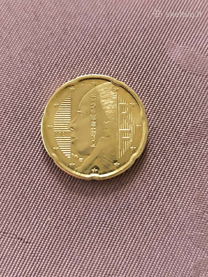 Naujiena! 2024 m. Prancūzija 20 centų Unc - nuotraukos Nr. 2