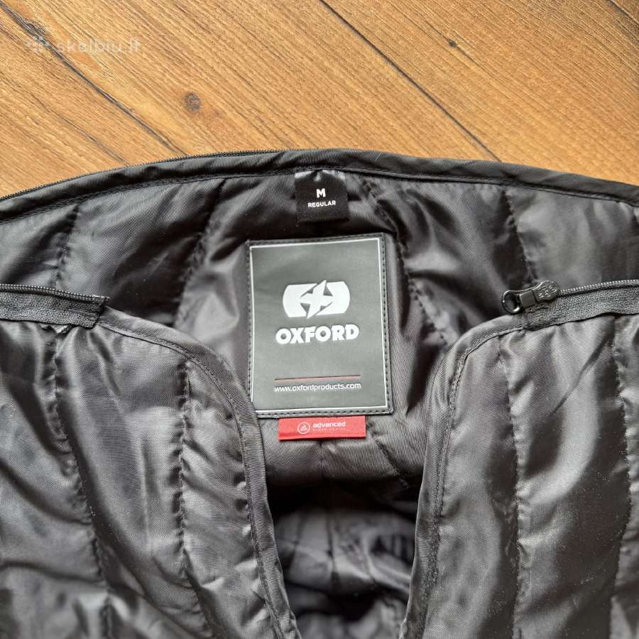 Oxford Mondial Ms Tech Black moto kelnės, dydis M - nuotraukos Nr. 9