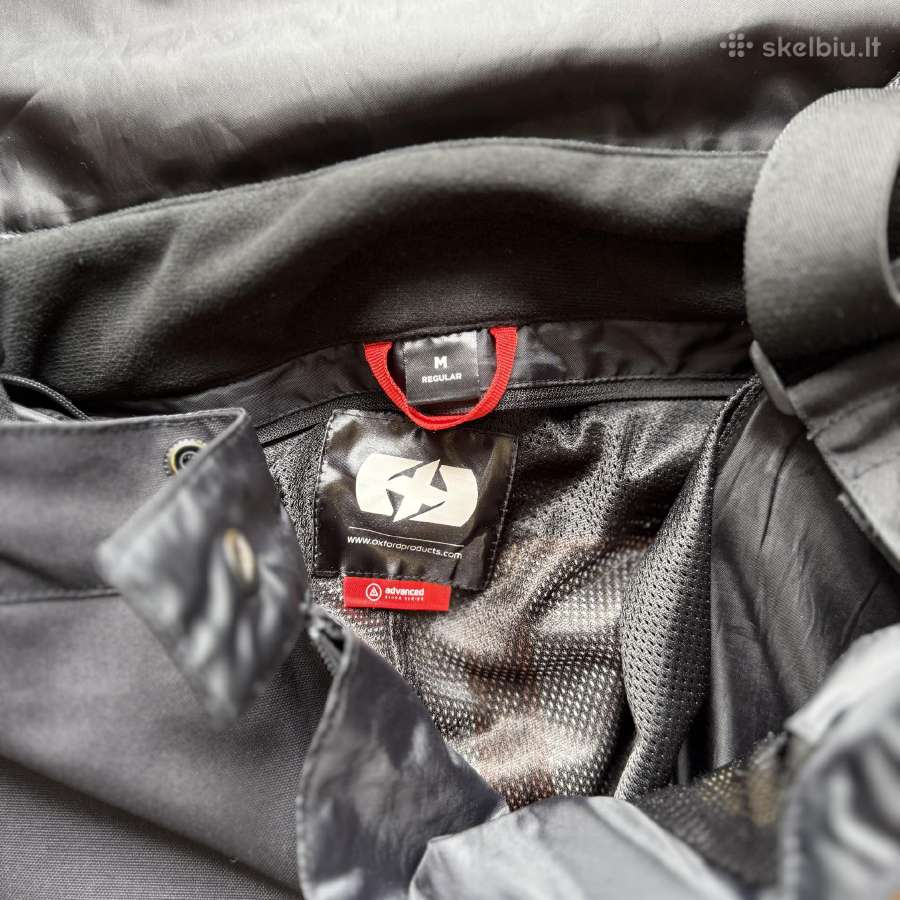 Oxford Mondial Ms Tech Black moto kelnės, dydis M - nuotraukos Nr. 6