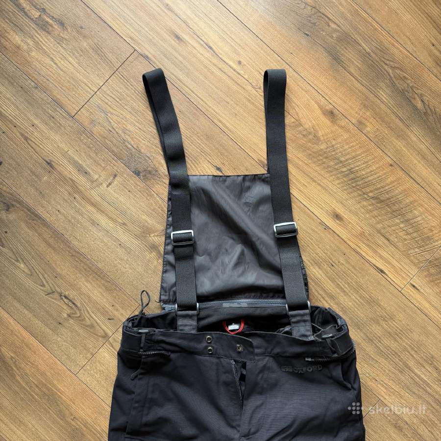 Oxford Mondial Ms Tech Black moto kelnės, dydis M - nuotraukos Nr. 4