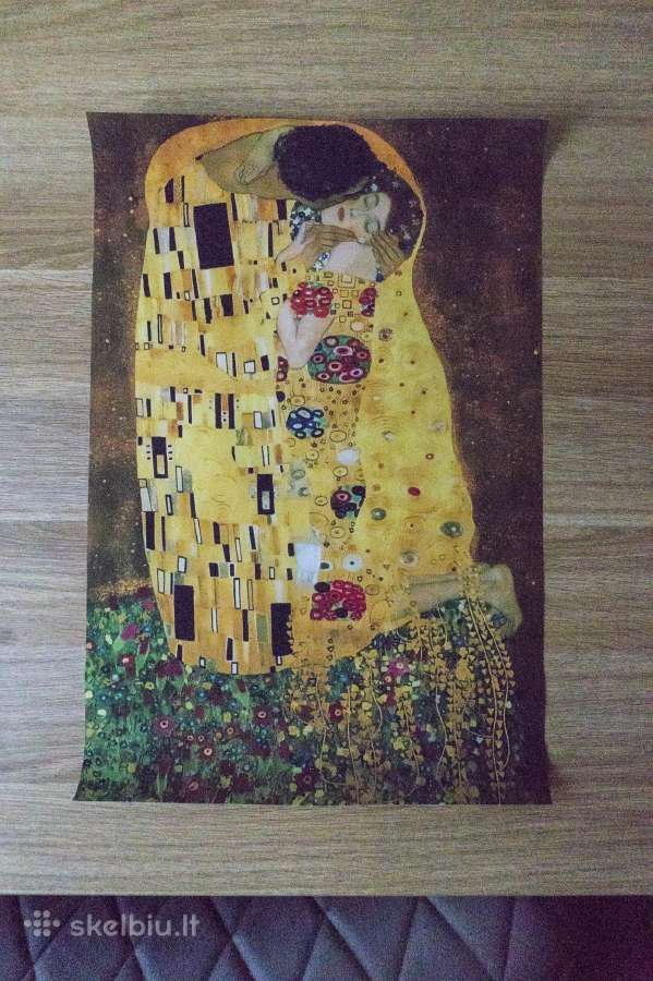 Gustav Klimt Bučinys paveikslas