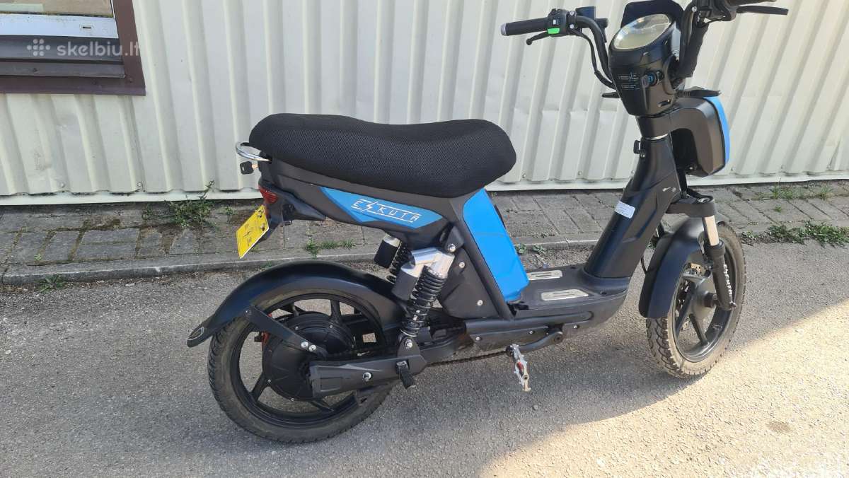 Elektrinis motoroleris Escuta - nuotraukos Nr. 2