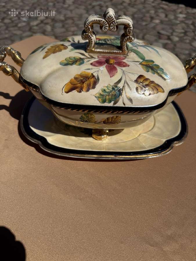 Vintažinis, belgiškas indas