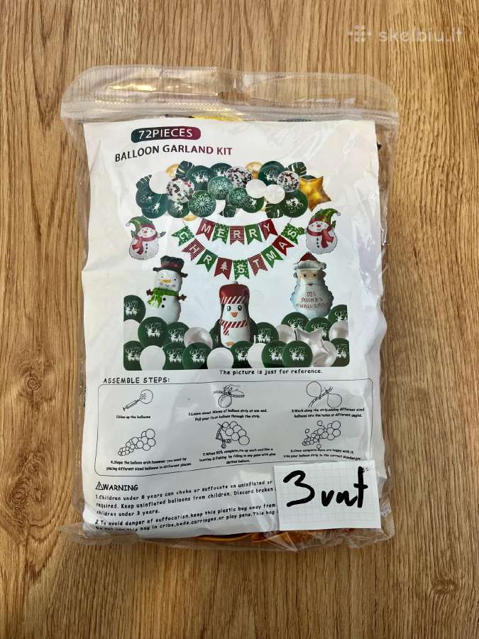 Parduodami Balionų Girliandų Rinkiniai Didmena - nuotraukos Nr. 5