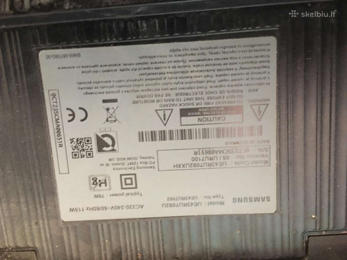 LCD televizoriai dalimis