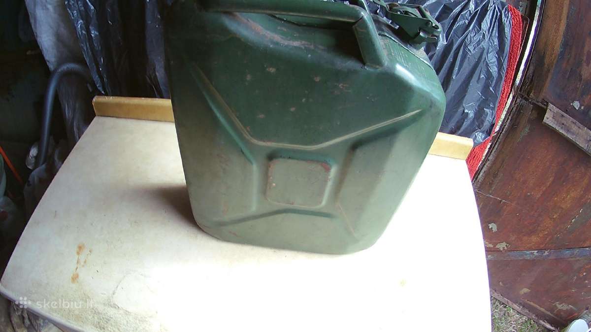 Degalų talpa 20l metalinė - nuotraukos Nr. 2