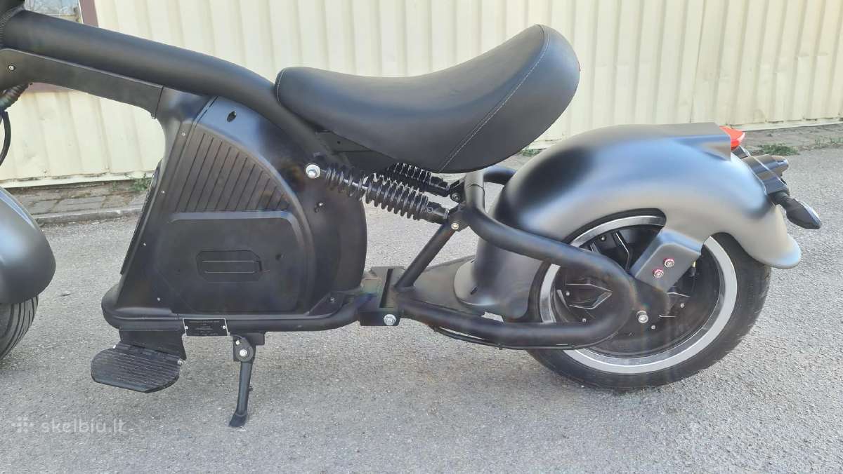 Elektrinis motociklas Mangosteen M8 - nuotraukos Nr. 4