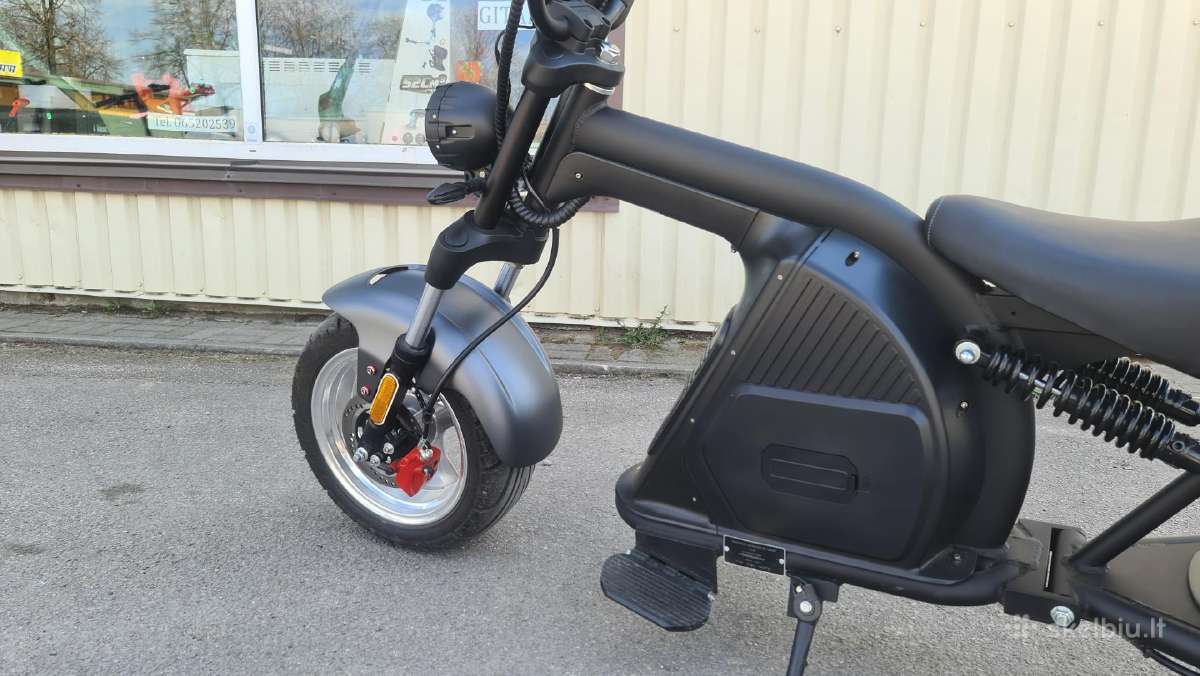 Elektrinis motociklas Mangosteen M8 - nuotraukos Nr. 5