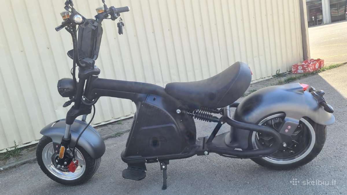 Elektrinis motociklas Mangosteen M8 - nuotraukos Nr. 9